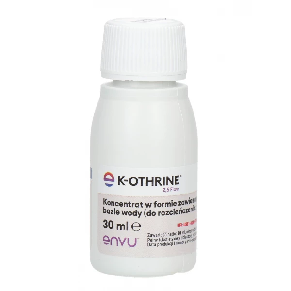 K-Othrine 2,5 Flow 30ml. Oprysk na pluskwy, komary, muchy, mrówki.
