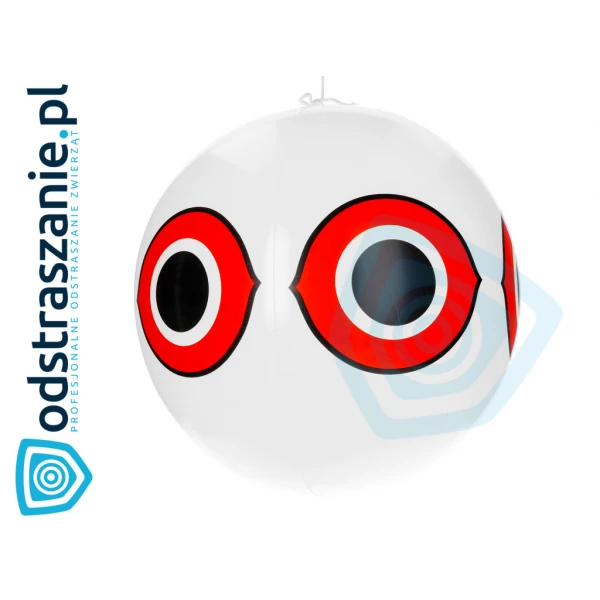 Balon na ptaki biały. Balon odstraszający gołębie z balkonu, szpaki.