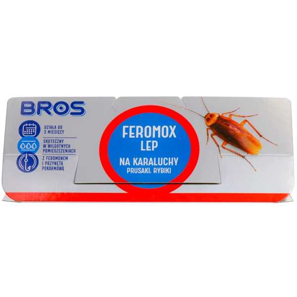 Lep na karuluchy, prusaki, rybiki Bros. Pułapka Feromox.