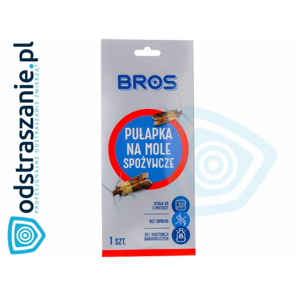 Pułapka na mole spożywcze Bros. Lep na mole w kuchni.
