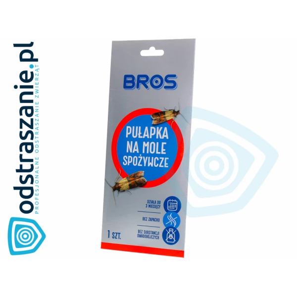 Pułapka na mole spożywcze Bros. Lep na mole w kuchni.