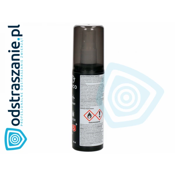 Środek na kleszcze, komary i meszki Vaco STRONG 50% DEET. Preparat spray 80ml.
