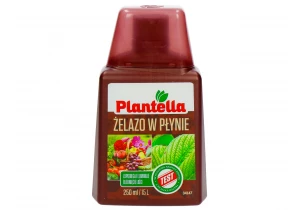Żelazo w płynie dla roślin. Nawóz z żelazem Plantella 250ml.