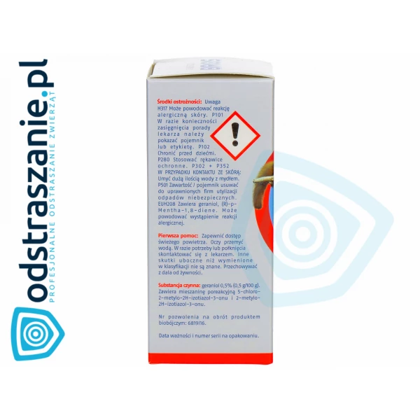 Płyn odstraszający na kuny. Ochrona kabli w samochodzie. Środek na kuny Bros 100ml
