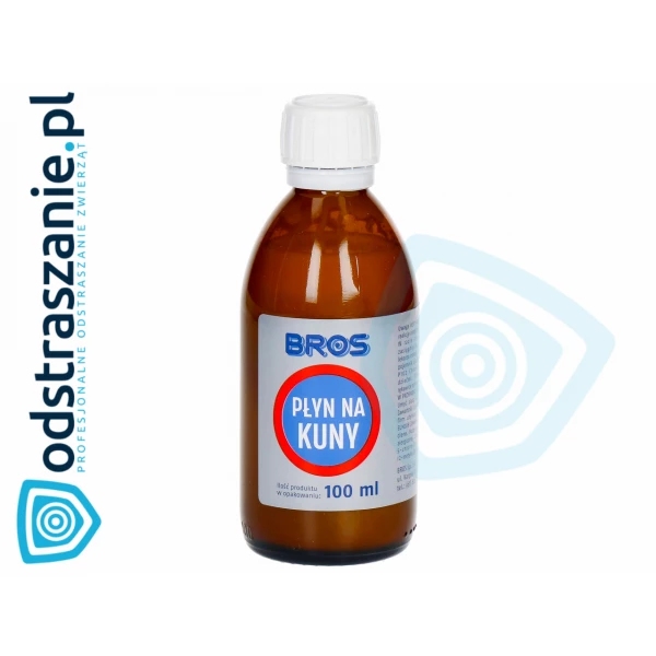 Płyn odstraszający na kuny. Ochrona kabli w samochodzie. Środek na kuny Bros 100ml