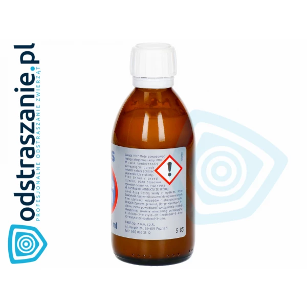 Płyn odstraszający na kuny. Ochrona kabli w samochodzie. Środek na kuny Bros 100ml
