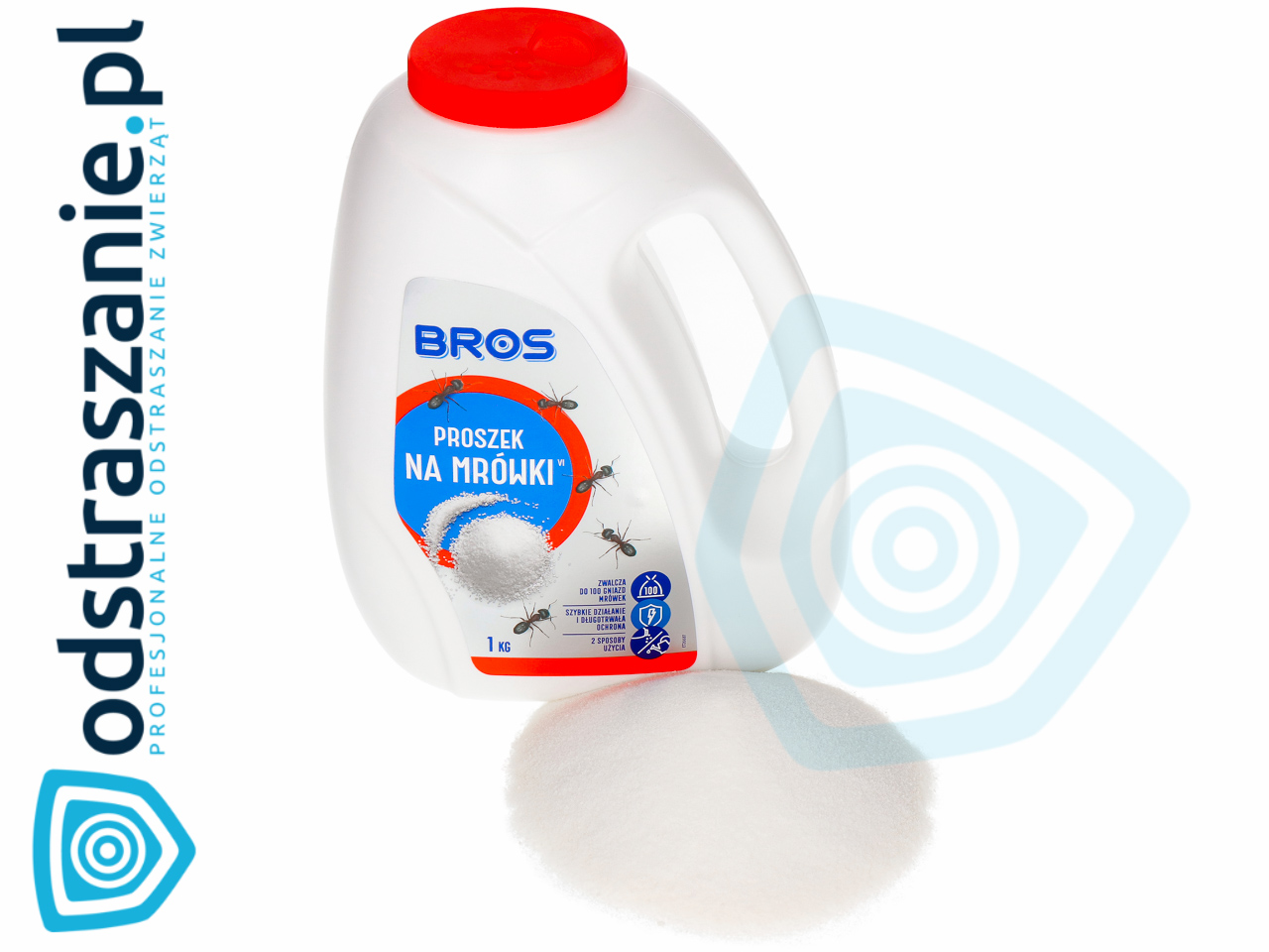 proszek na mrówki, środek na mrówki, preparat na mrówki, Bros, 1kg