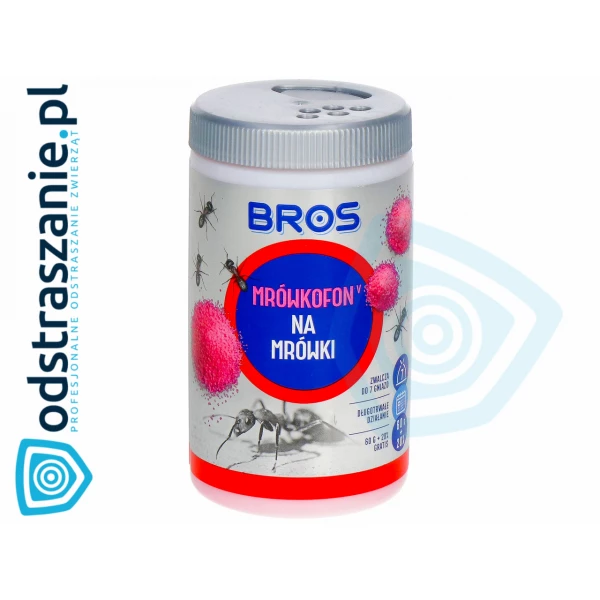 Trutka na mrówki i gniazda. Granulat na mrówki Bros Mrówkofon 75g.