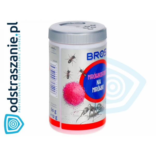 Trutka na mrówki i gniazda. Granulat na mrówki Bros Mrówkofon 75g.