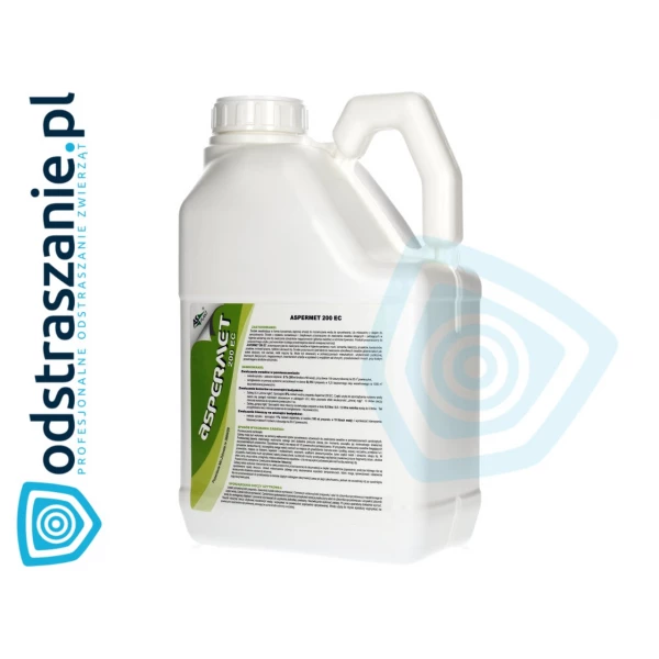 Aspermet 200 EC 5l Permetryna. Oprysk na komary, kleszcze, muchy, pluskwy.