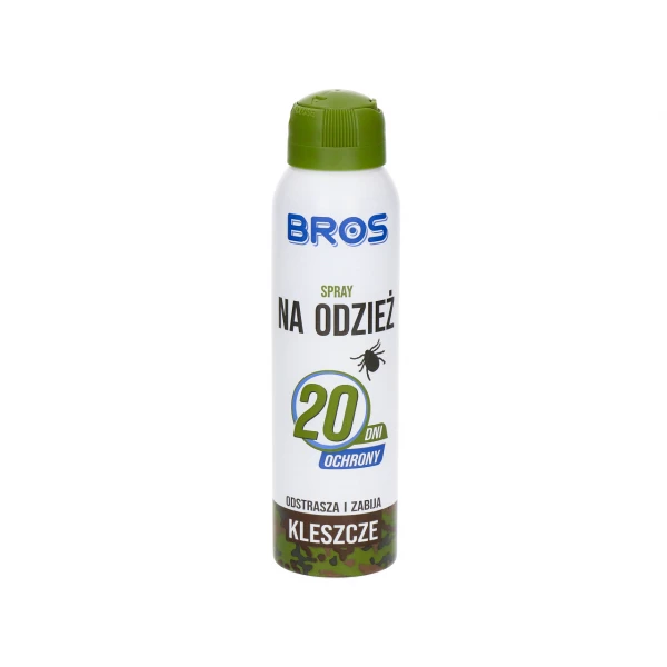 Preparat na kleszcze na ubrania BROS. Środek na kleszcze do ubrań.
