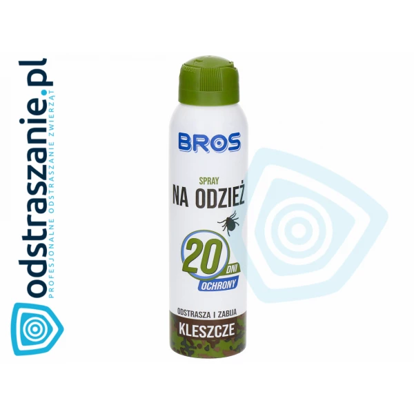 Preparat na kleszcze na ubrania BROS. Środek na kleszcze do ubrań.