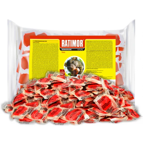 1kg Trutka Ratimor bromadiolone pasta.