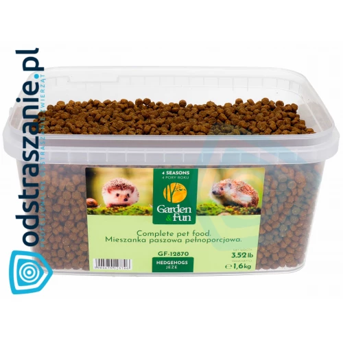 Pokarm dla jeży. Karma dla jeży 1,6 kg.
