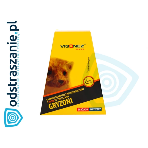 Karmnik deratyzacyjny z trutką na gryzonie Vigonez Mars 150g.