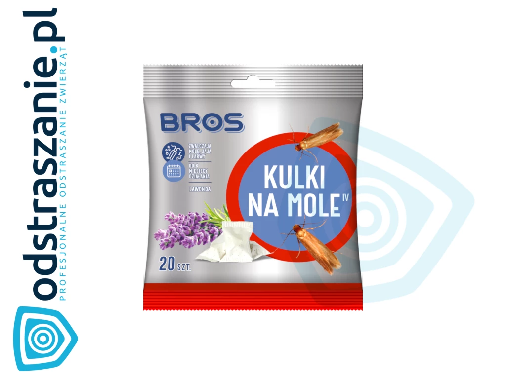 bros, kulki na mole, sposob na mole, na mole odzieżowe, na mole ubraniowe