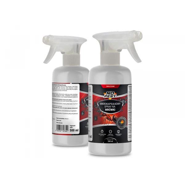 Środek na mrówki w płynie No Pest® Spray z mikrokapsułkami  500ml