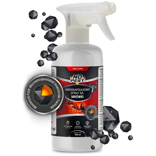 Środek na mrówki w płynie No Pest® Spray z mikrokapsułkami  500ml