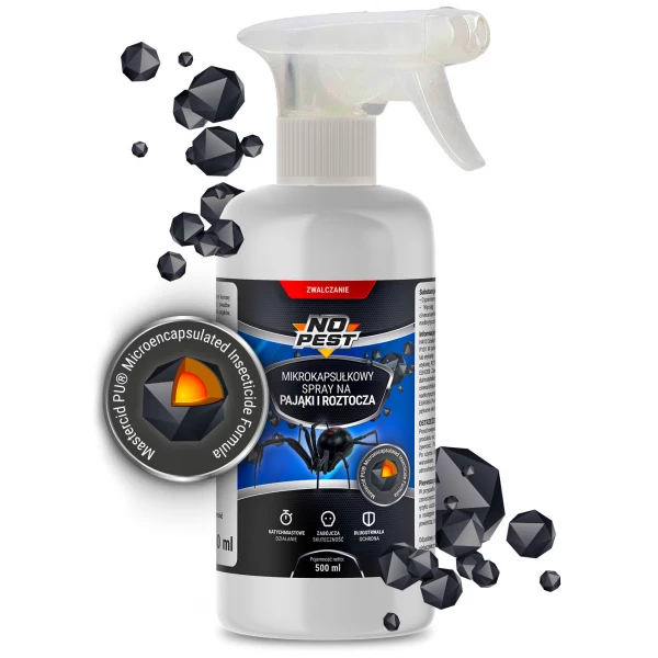 Środek na pająki i roztocza w domu No Pest® Spray z mikrokapsułkami  500ml
