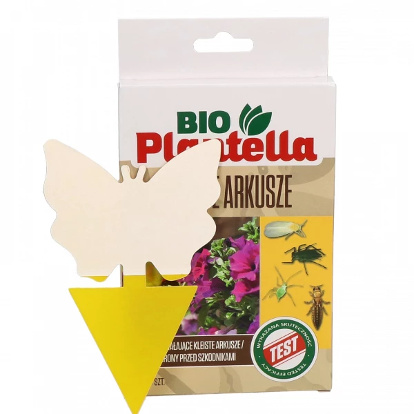 Lep do doniczek na ziemiórki, mączniki, mszyce Bio Plantella 10 szt.
