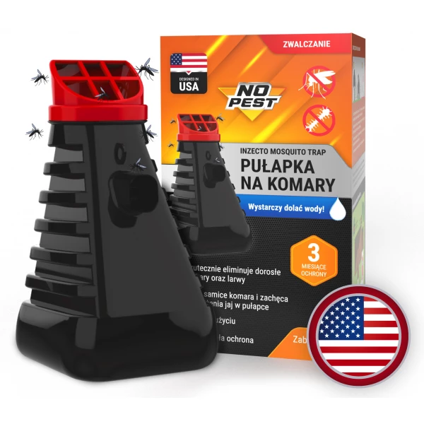 Pułapka na komary w ogrodzie No Pest® Mosquito trap