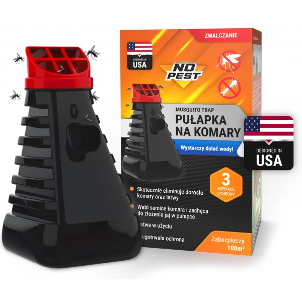 Pułapka na komary w ogrodzie No Pest® Mosquito trap