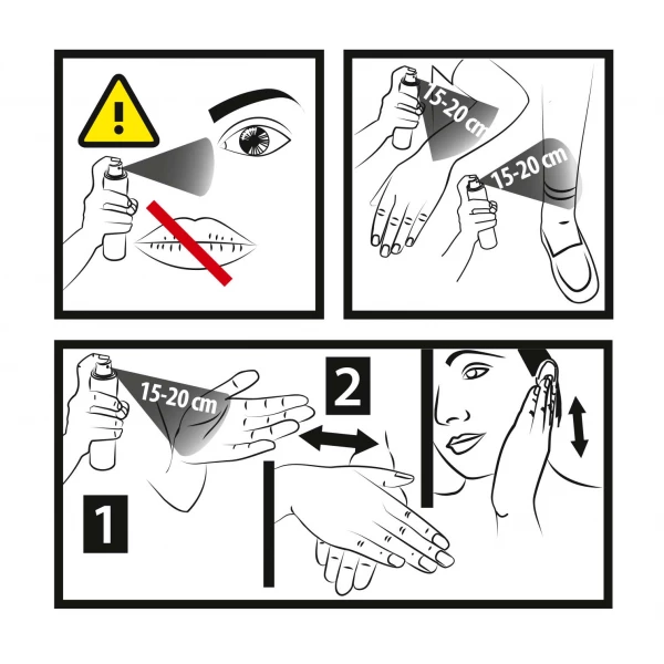 Środek na komary, kleszcze, meszki dla dzieci Detter Kids spray 80ml.