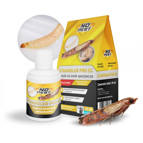 Środek na mole spożywcze, larwy moli i roztocza w kuchni No Pest® koncentrat 50ml