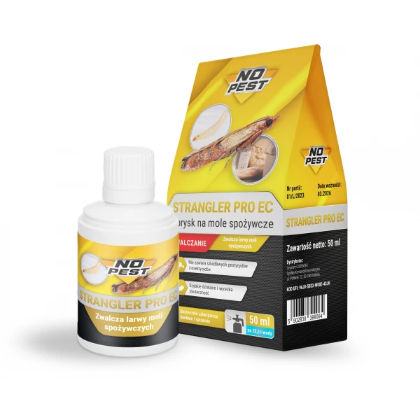 Środek na mole spożywcze, larwy moli i roztocza w kuchni No Pest® koncentrat 50ml