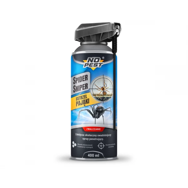 Środek na pająki spray z rurką Spider Sniper No Pest® 400ml