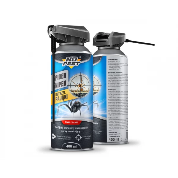 Środek na pająki spray z rurką Spider Sniper No Pest® 400ml