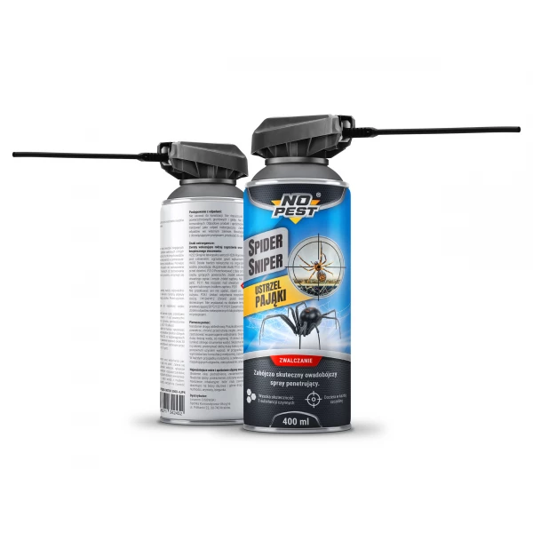 Środek na pająki spray z rurką Spider Sniper No Pest® 400ml