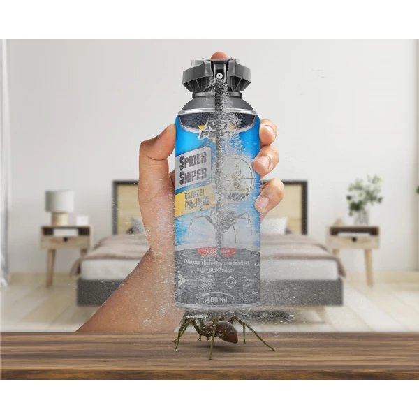 Środek na pająki spray z rurką Spider Sniper No Pest® 400ml
