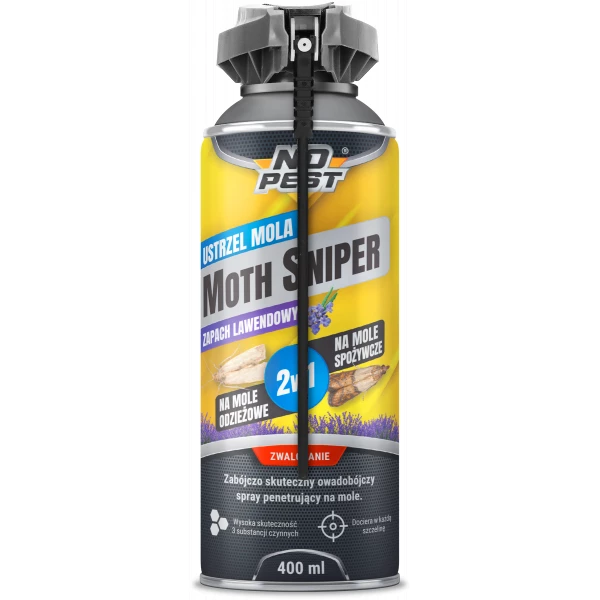 Środek na mole i ćmy No Pest® Moth Sniper Spray 400ml