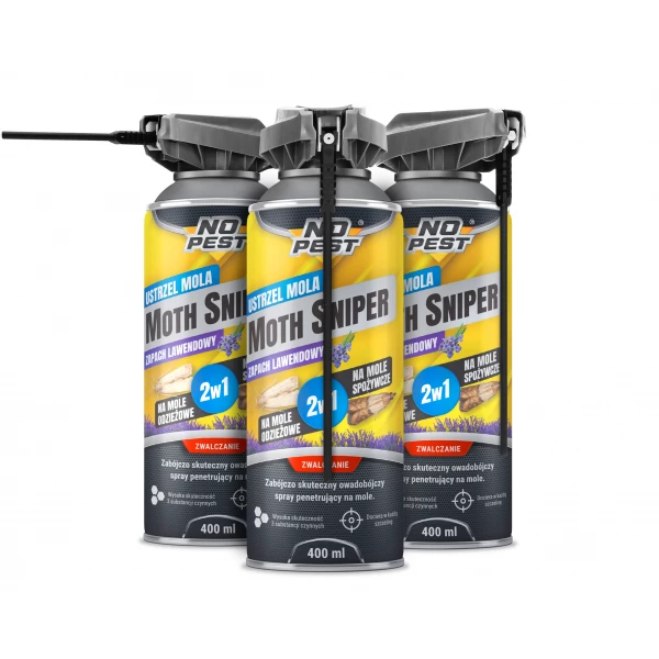 Środek na mole i ćmy No Pest® Moth Sniper Spray 400ml