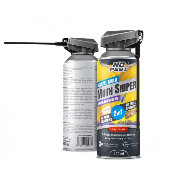 Środek na mole i ćmy No Pest® Moth Sniper Spray 400ml