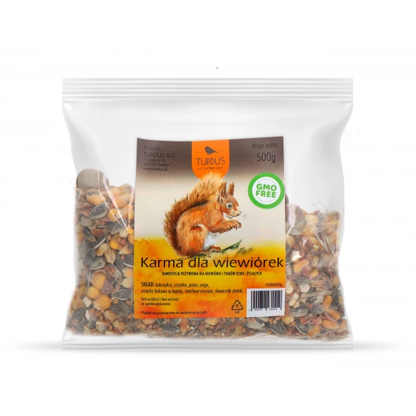Karma dla wiewiórek Turdus