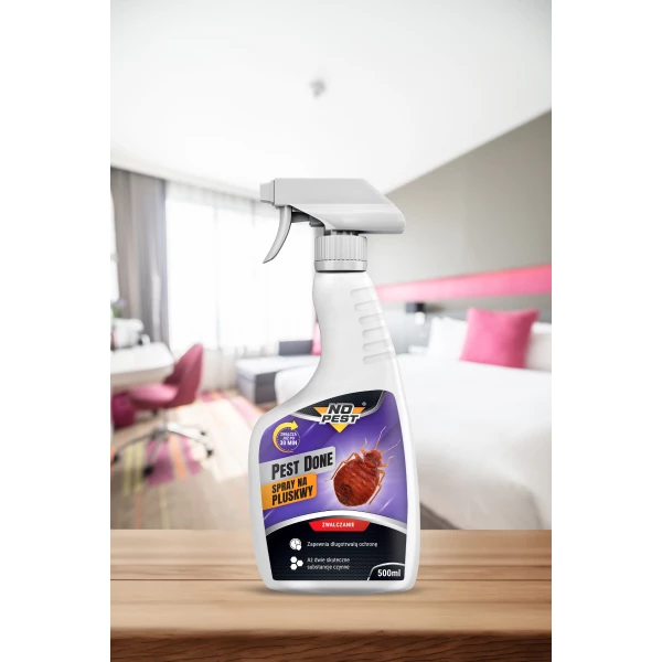  Środek na pluskwy spray NO PEST. Preparat na pluskwy 500ml.