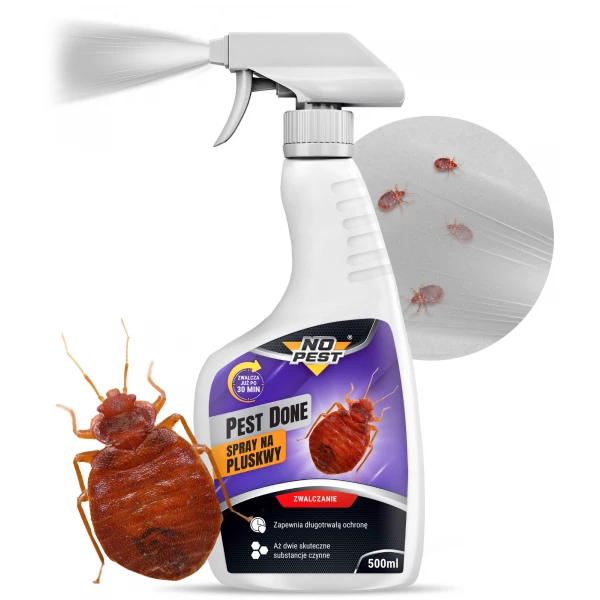  Środek na pluskwy spray NO PEST. Preparat na pluskwy 500ml.