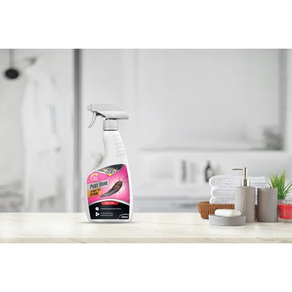 Środek na rybiki cukrowe spray NO PEST. Preparat na srebrzyki 500ml.