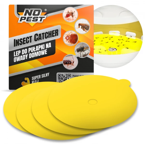 Lep do pułapki na pchły, pluskwy, chrząszcze, owady domowe No Pest® Insect Catcher