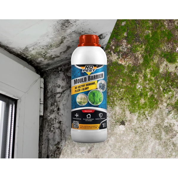 Środek do usuwania pleśni, na grzyby domowe i glony No Pest® Mould Barrier 1L