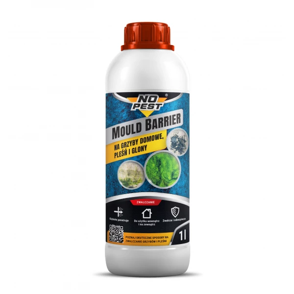 Środek do usuwania pleśni, na grzyby domowe i glony No Pest® Mould Barrier 1L