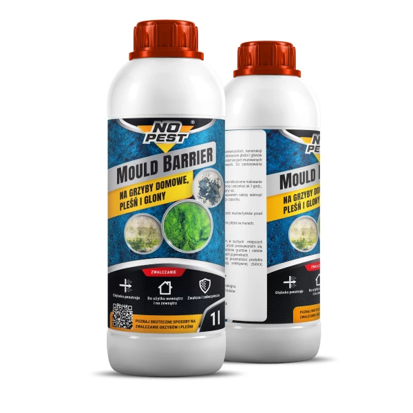 Środek do usuwania pleśni, na grzyby domowe i glony No Pest® Mould Barrier 1L
