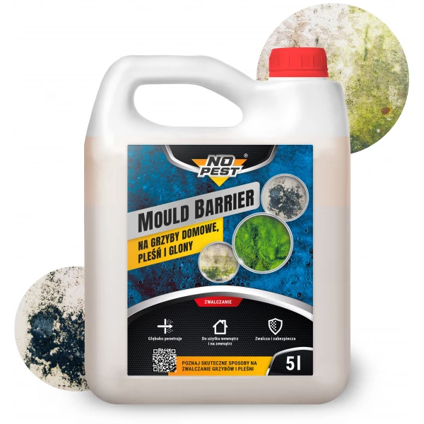 Środek na pleśń, grzyby domowe i glony No Pest® Mould Barrier 5L