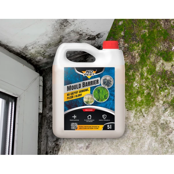 Środek na pleśń, grzyby domowe i glony No Pest® Mould Barrier 5L
