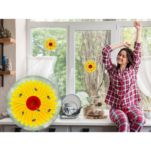 Wabiący lep na owady domowe Sunflower Trap No Pest®