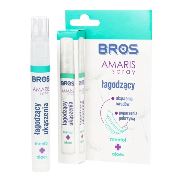 Spray łagodzący ukąszenia komarów, owadów Bros Amaris 8ml.