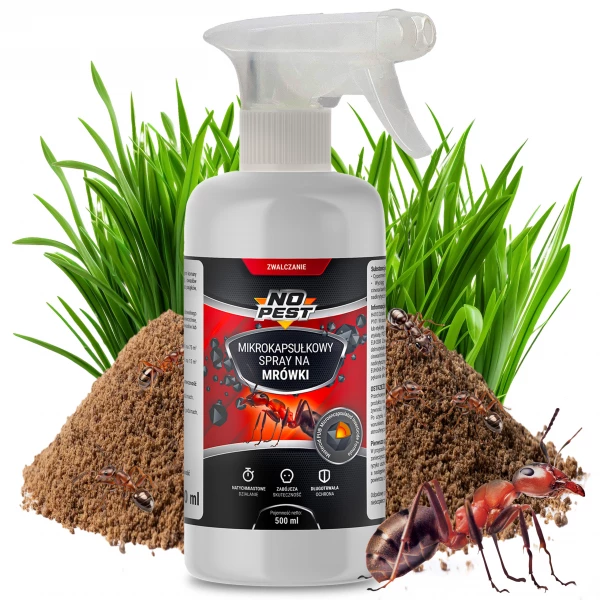 Środek na mrówki w płynie No Pest® Spray z mikrokapsułkami  500ml