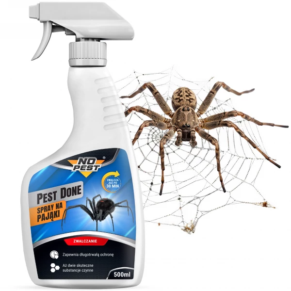 Środek na pająki spray NO PEST. Preparat na pająki 500ml.